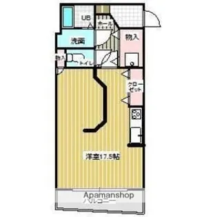 大安ヒルズ【1階】の間取り