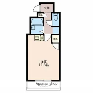 ステーションビラKⅢ【11階】の間取り