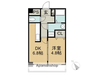 ローゼンハイム【1階】の間取り