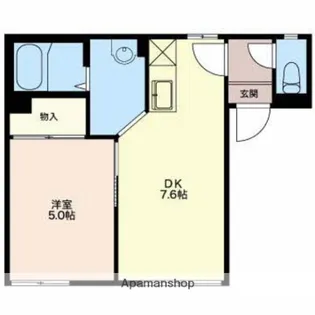 シャトルみつや【2階】の間取り