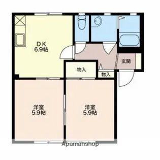 レグスター【1階】の間取り