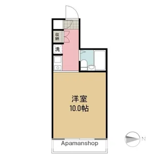 アストラルハイツ【204.号室】の間取り