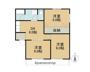 メゾンサイキ【2階】の間取り