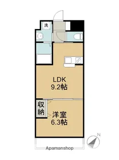 LA.LA.GARDEN【1階】の間取り