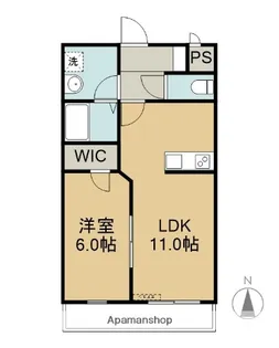 GRAND ART【1階】の間取り