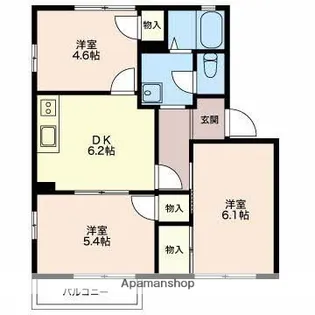 タウンA【1階】の間取り