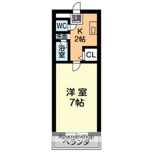 ベルサーヤ【4階】の間取り
