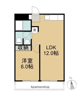 ロイヤルハイツ舞【2階】の間取り