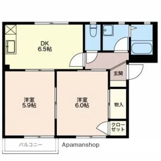 フォーレス C棟【2階】の間取り