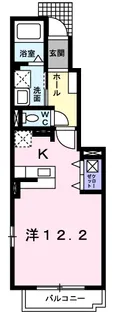 さらい Ⅰ【105号室】の間取り