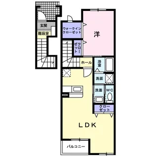 サンリットガーデンⅡ【2階】の間取り