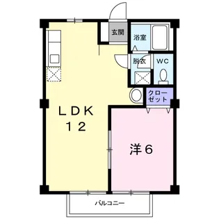 ル・パティオ【2階】の間取り