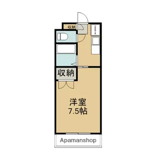 ユーミー日愛マンション【1階】の間取り