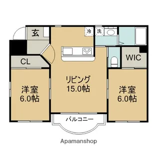 シンシア【2階】の間取り