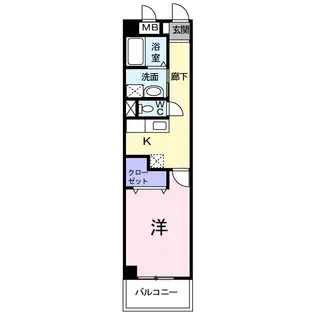 ソレアード・K・S【3階】の間取り
