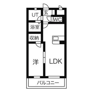 プレステージ千種【B-103号室】の間取り