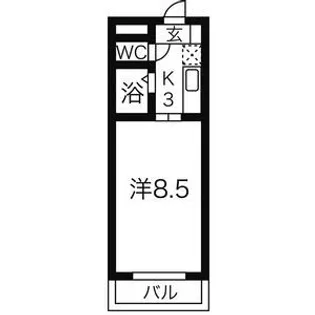 アイボンラビアン【2階】の間取り