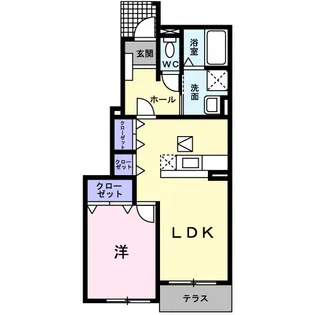 ステラ・K Ⅱ【1階】の間取り