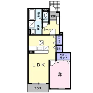 ステラ・K Ⅱ【1階】の間取り