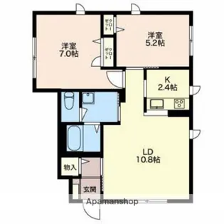 JOUR(ジュール)【1階】の間取り