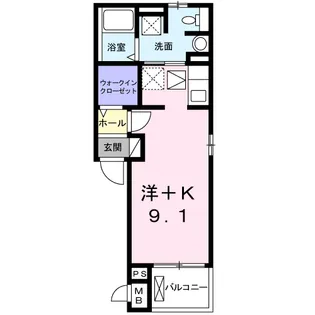 LIBRE(リブレ)【1階】の間取り