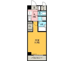 WILL DO 四日市白須賀【4階】の間取り