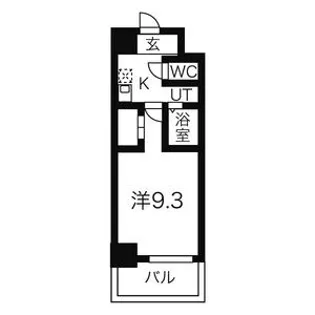 WILL DO 四日市白須賀【4階】の間取り