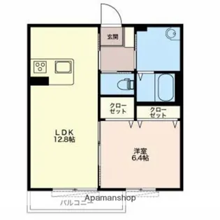 シャーメゾン陽だまりの丘【1階】の間取り