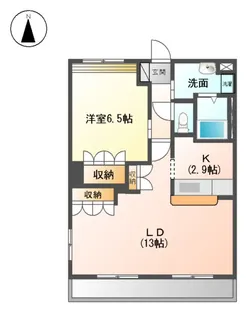 VALO A棟【1階】の間取り