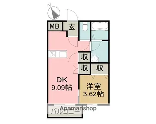 Grand espoir【1階】の間取り