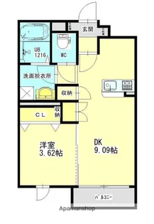 Grand espoir【1階】の間取り