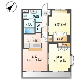 ルーラルパレス【2階】の間取り