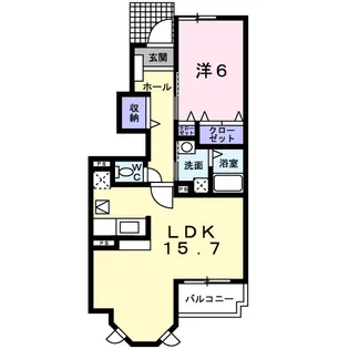 ステラ・K Ⅰ【1階】の間取り