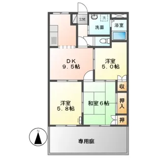 RUMINACE【1階】の間取り