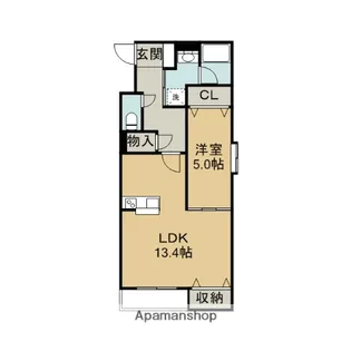 HEART相生【3階】の間取り