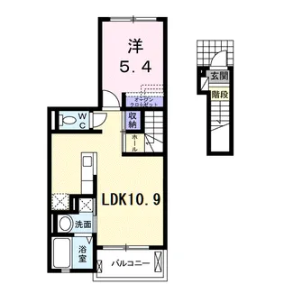 コージーハウス【2階】の間取り