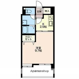 鵜の森レジデンスURBAN STAGE30【3階】の間取り