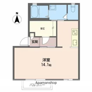 アバンダント七福【202号室】の間取り