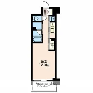 プレスタンテK.S【4階】の間取り