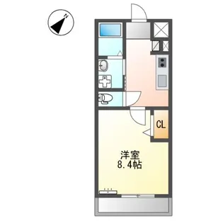 コン・エスプランサ【1階】の間取り