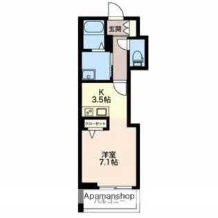 リオリエント益生【304号室】の間取り