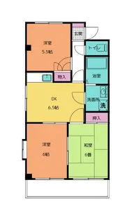 クリスタルサンエバー【303号室号室】の間取り