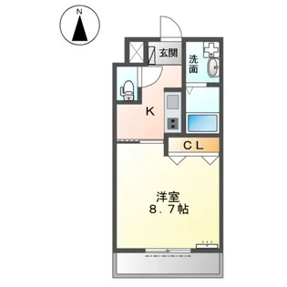 ルシエール【2階】の間取り