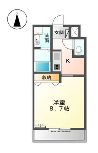 ルシエール【1階】の間取り