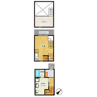 コーディエライト【1階】の間取り