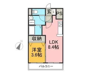 グレイス【2階】の間取り
