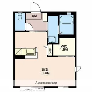 エルパティオ A【1階】の間取り