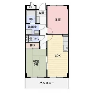 グランメール27【3階】の間取り