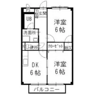 グランメールときわ【1階】の間取り