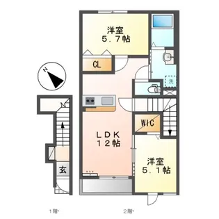 エル・ドラド【2階】の間取り